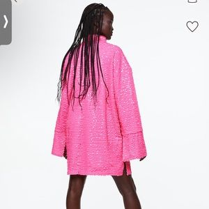 Sequined Dress shirt from HM